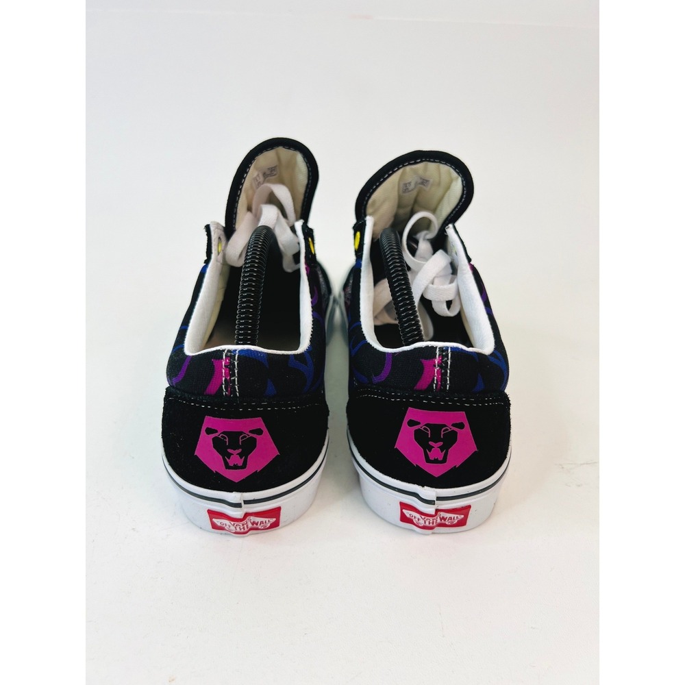 Vans Old Skool KPop Demon Hunters Saja Boys Black Pink Men 9 VN000E8WB9P - Picture 6 of 8